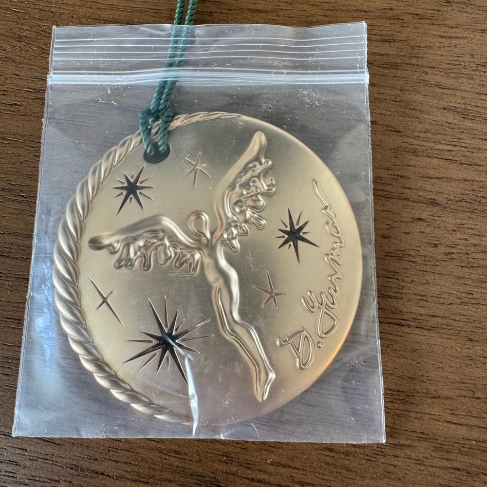 David Yurman 2025 Gold Angel Ornament